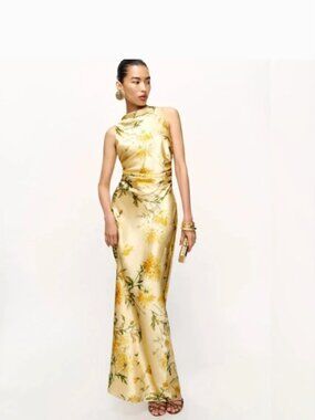 Reformation Anaiis silk dress - Size 4